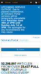 Mobile Screenshot of journals.scholarsportal.info