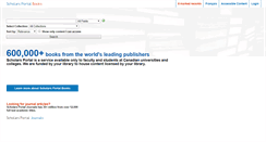 Desktop Screenshot of books1.scholarsportal.info